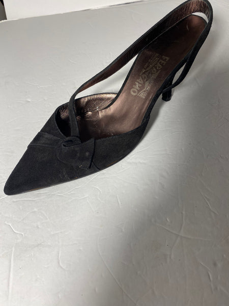 Salvatore Ferragamo buckle-fastening heeled pumps Sz