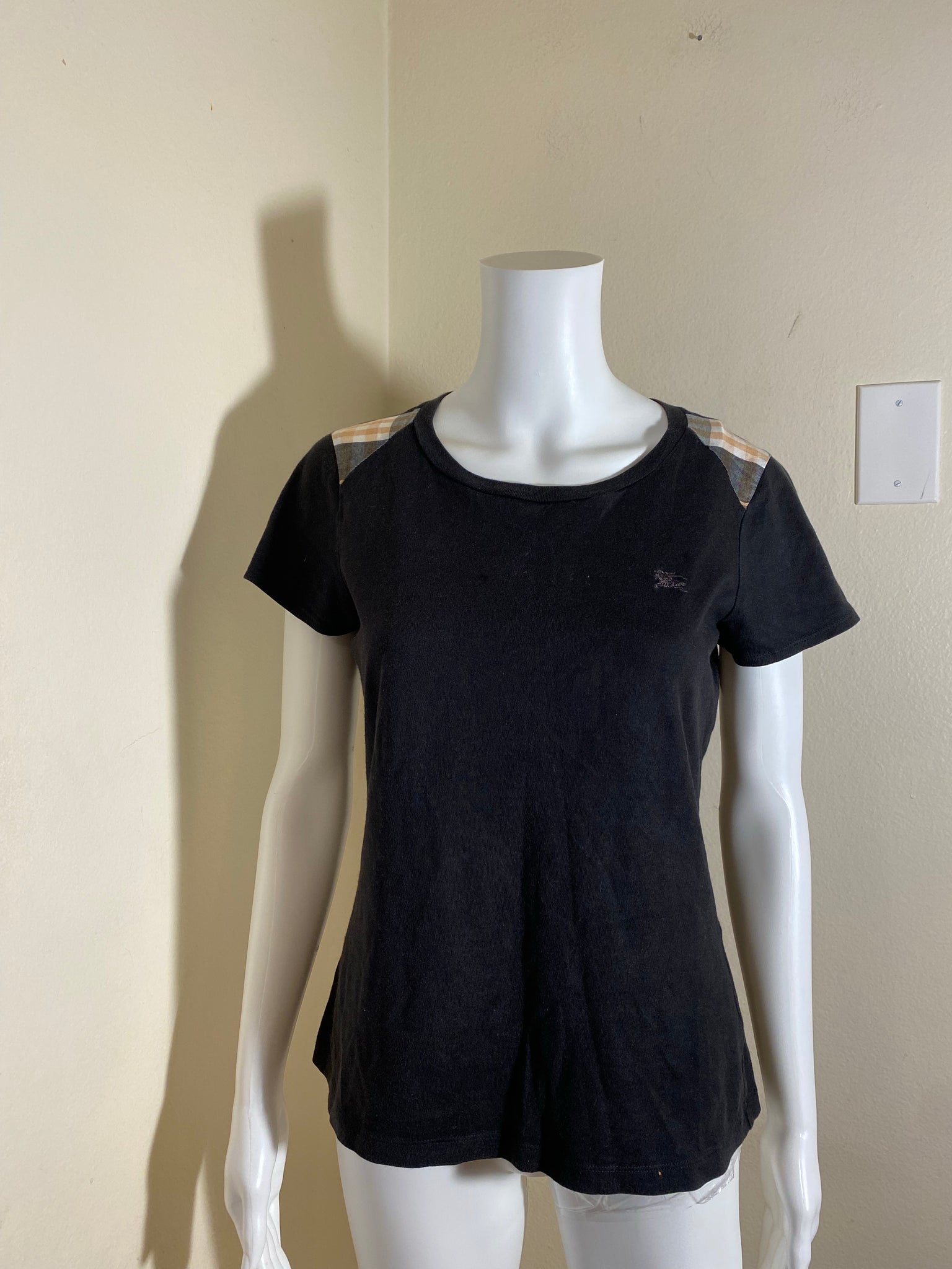 Burberry Black Top Size: 38