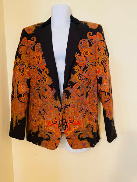 ALEXANDER McQUEEN Paisley Blazer