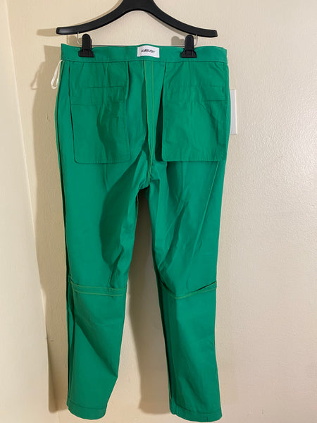 AMBUSH Men’s Pocket Strap Green Pants Size 3 IT 52