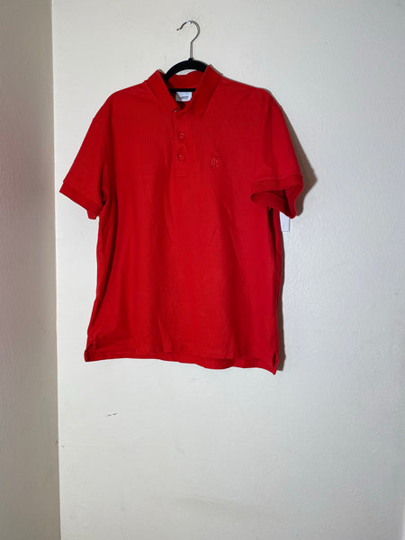 Burberry Red Polo Shirt Men’s