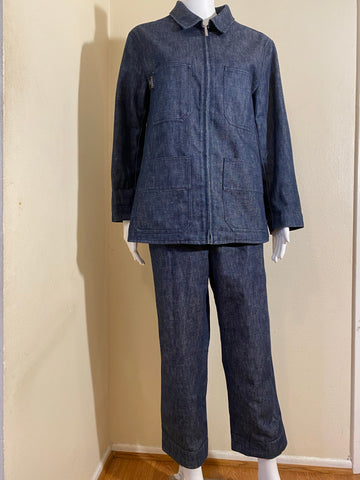 CHANEL Vintage Jeans Pantsuit Size FR42