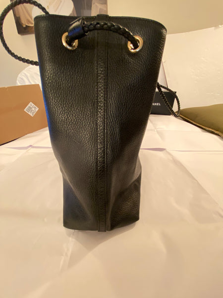 Gucci Black Leather Tote