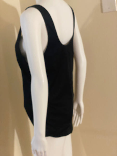 Paco Rabanne Black cami top Sz: 42/8