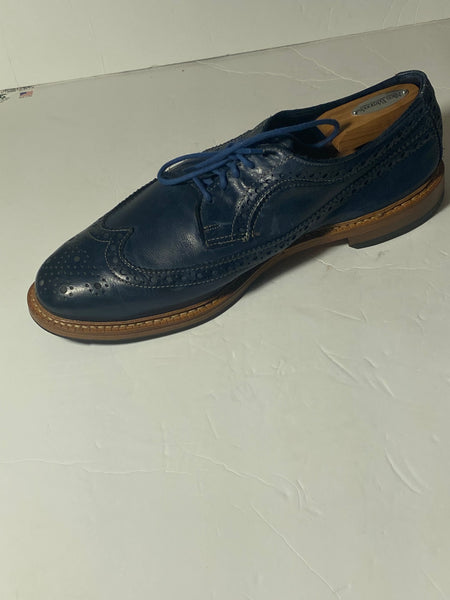 Allen Edmonds Men’s Blue Wingtip Lace Up Shoes Size 11