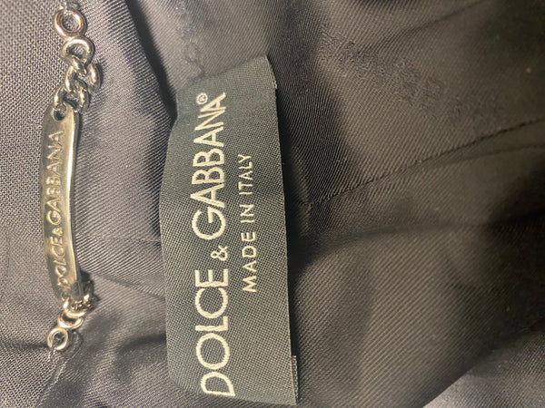 Dolce&Gabbana Single-Breasted Blazer Jacket Sz:40/6