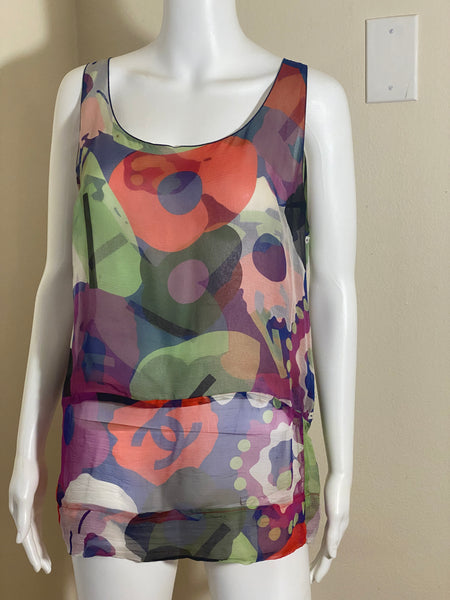 Chanel Silk Blouse Size: 42/6