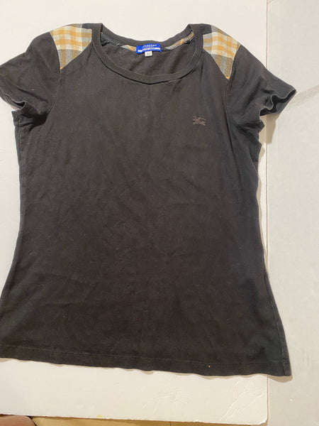 Burberry Black Top Size: 38