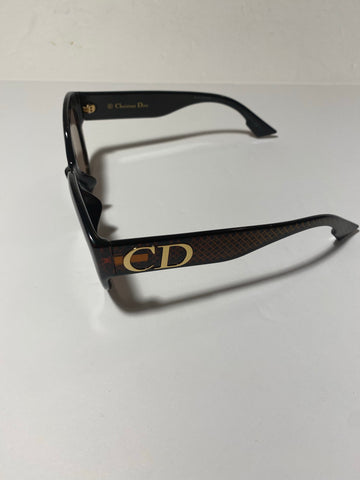 Dior Ddiorf Sunglasses Gold Brown