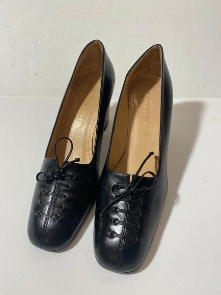 Bottega Veneta Black Pumps Size: 9