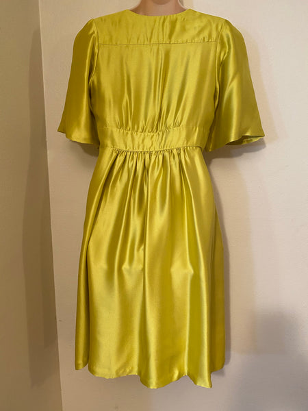 Anthropologie Citric Cynthia Rowley Silk dress Size: 6