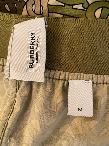 BURBERRY TB-Monogram Leggings Size: M