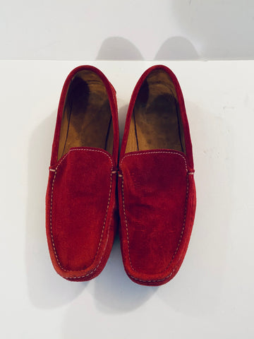 PRADA SUEDE LOAFER Size:10