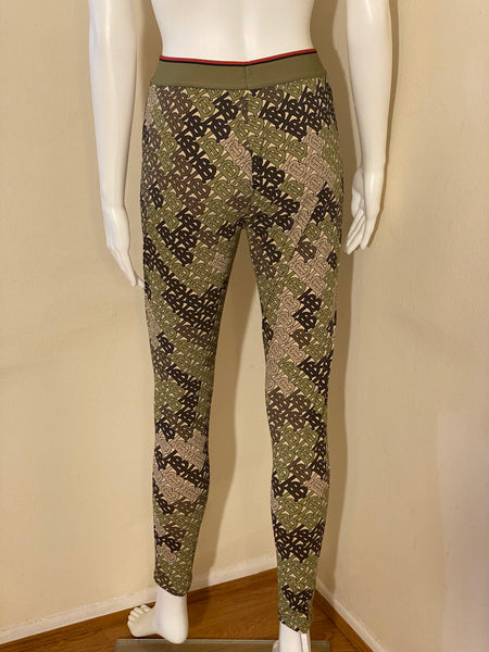 BURBERRY TB-Monogram Leggings Size: M