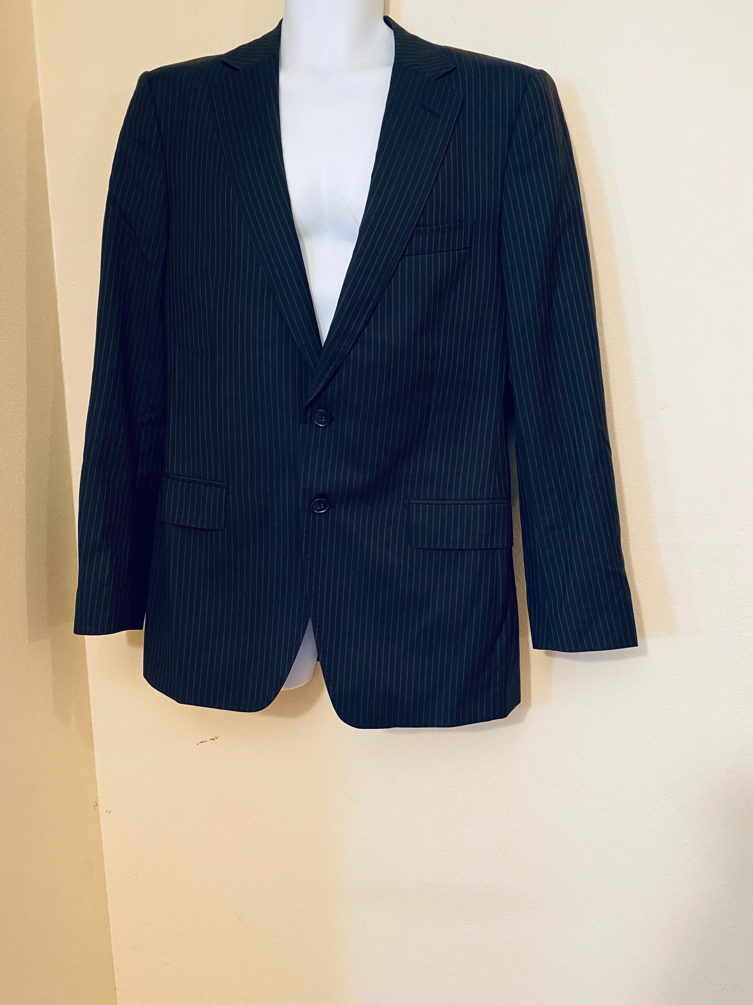 DOLCE &  Men’s Black Striped Blazer