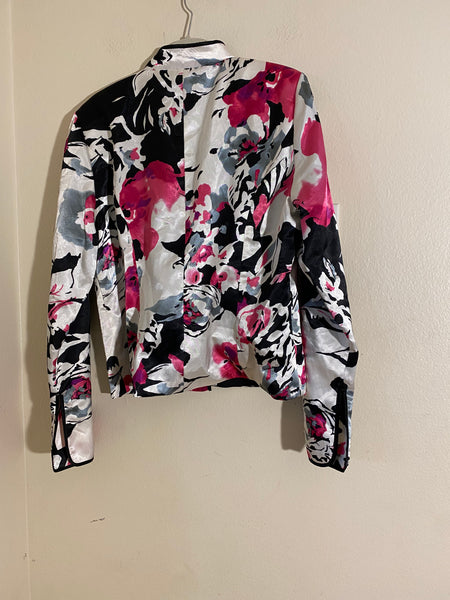 JS Collection Silk Kimono Jacket