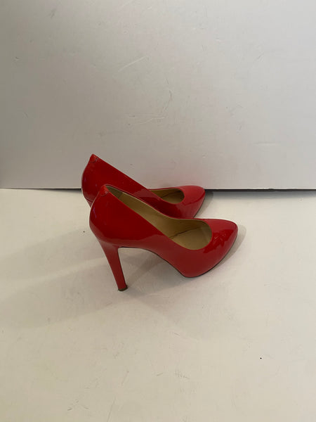 Guiseppe Zanotti - Red Leather Textured Pumps Sz40/9