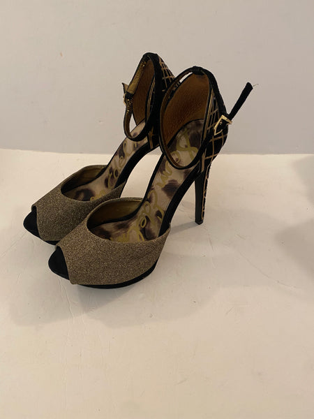 Sam Edelman Ankle Strap Platform Sandals Size: 8