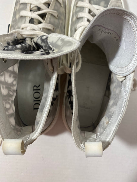 DIOR B23 HIGH-TOP SNEAKERS Size: 45 US 12