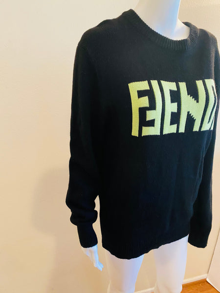 FENDI Wool Black Sweater