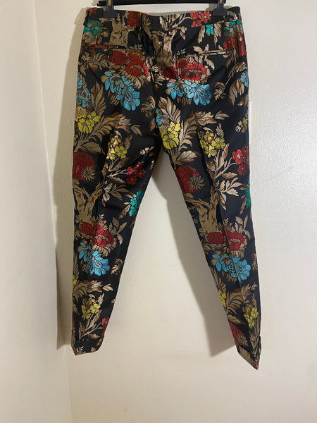 Dolce & Gabbana Men’s Multi-Floral Suit Size : 52