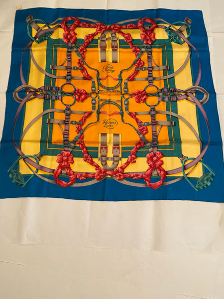 Hermès Grand Manege  Silk Scarf