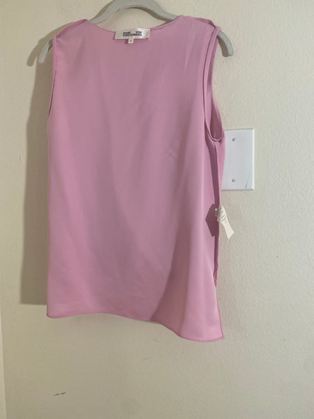 DIANE VON FURSTENBERG Short Sleeve Top Sz: S no