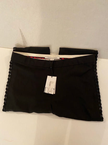 Diane von furstenbug black textured pants Size: 10