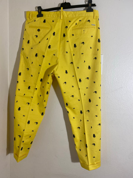 Dsquared2 Yellow TrackSuit Size: 52