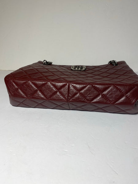 Chanel Boy Burgundy Tote