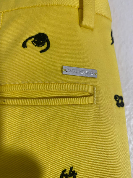 Dsquared2 Yellow TrackSuit Size: 52