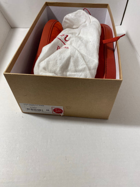 Christian Louboutin Louis Junior Suede Sneakers Size: 45 US 12