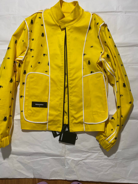 Dsquared2 Yellow TrackSuit Size: 52