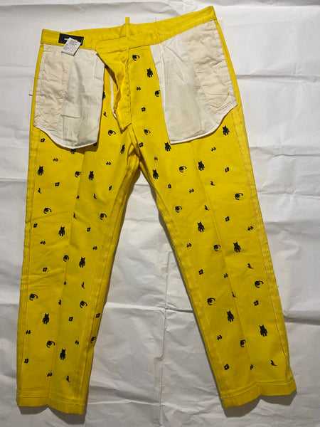 Dsquared2 Yellow TrackSuit Size: 52