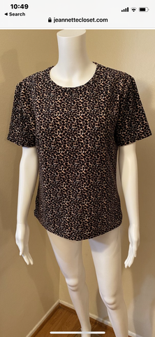 Crossroads Leopard Top