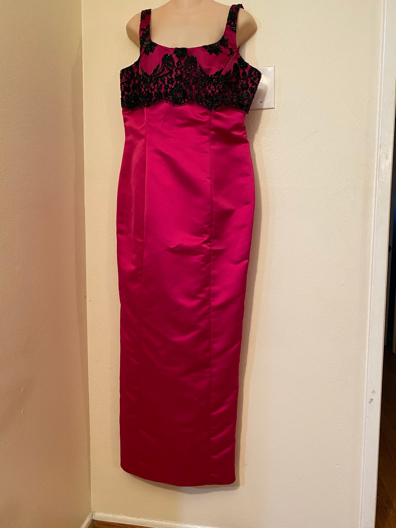 Rimini by Shaw Formal Red and Black long Dress