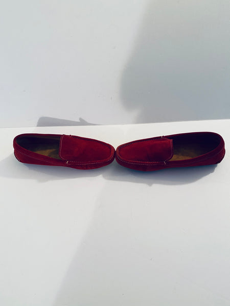 PRADA SUEDE LOAFER Size:10