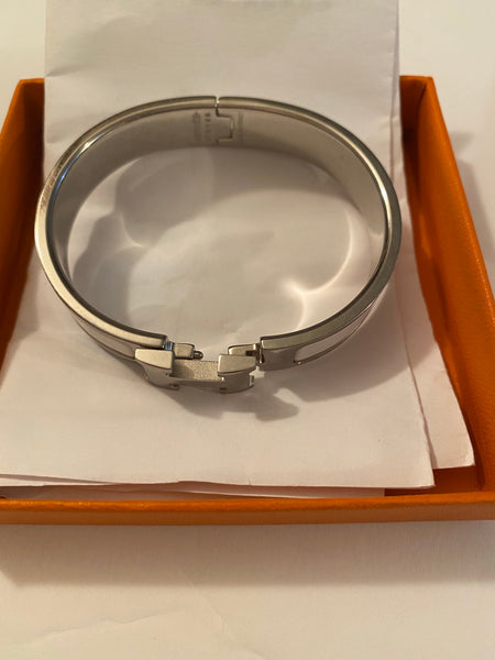 Hermès Clic H Hinge Bracelet