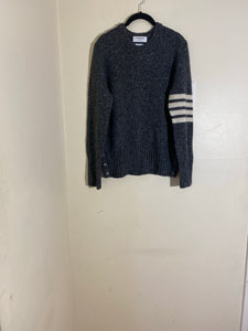 Thom Browne 4-Bar raglan-sleeve jumpe Size: 4