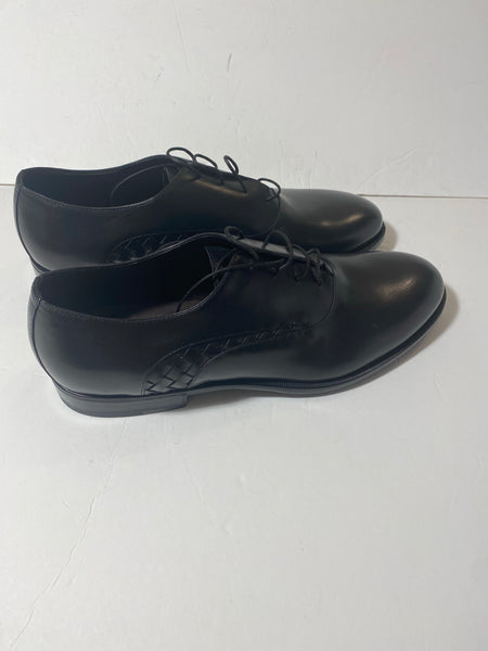 Bottega Venetta Black Leather Shoes Size: 45.5 US 12.5