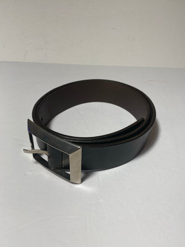 Gucci leather belt With square buckle