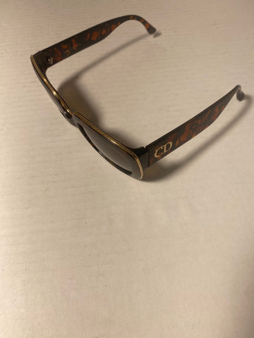 Dior D Women Brown Rectangle Sunglasses